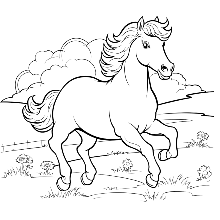 Caballo de granja