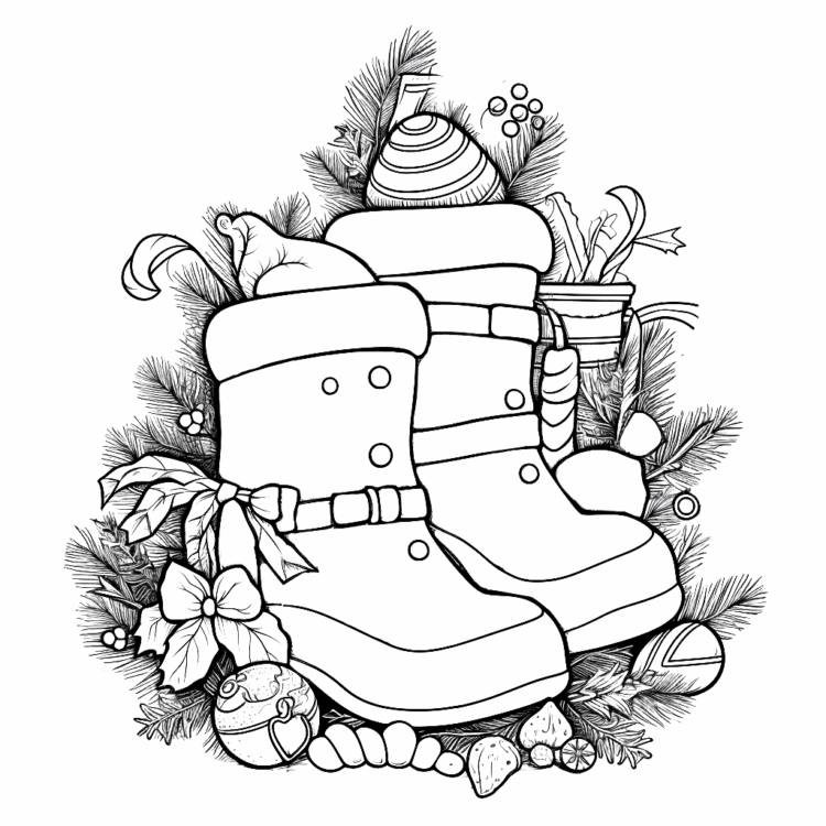 Calcetines de Papá Noel