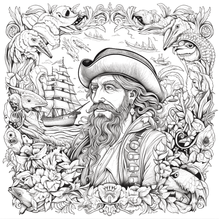 Pirate Mandala