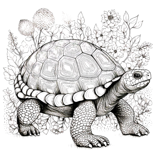 Schildkröte Ausmalen Malvorlage Schildkröte