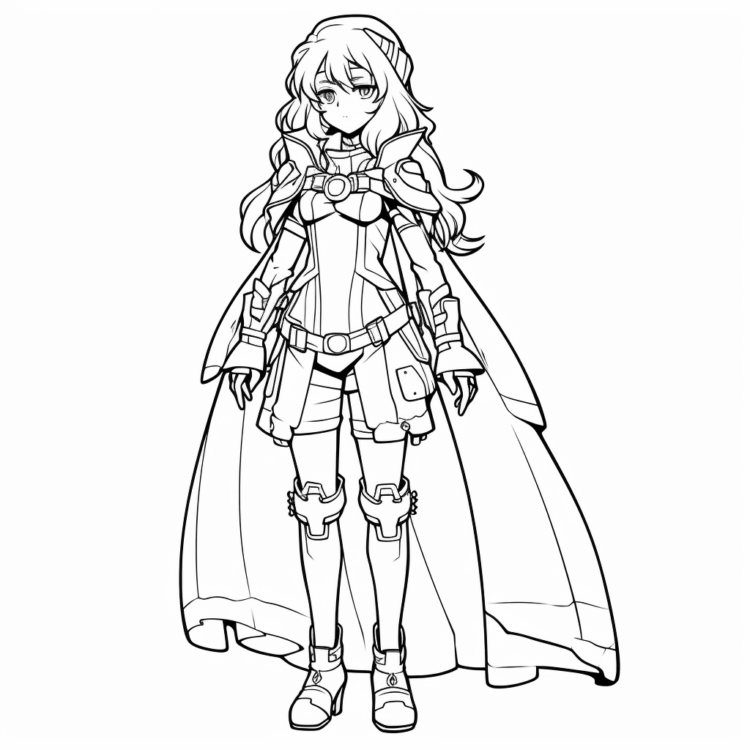 Coloring picture black marks