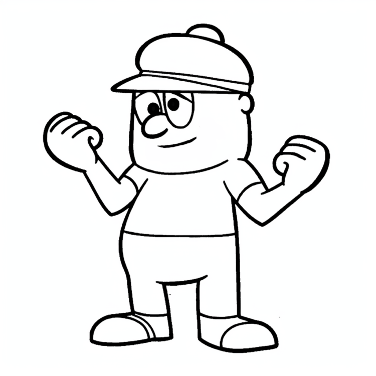 ausmalbilder stumble guys