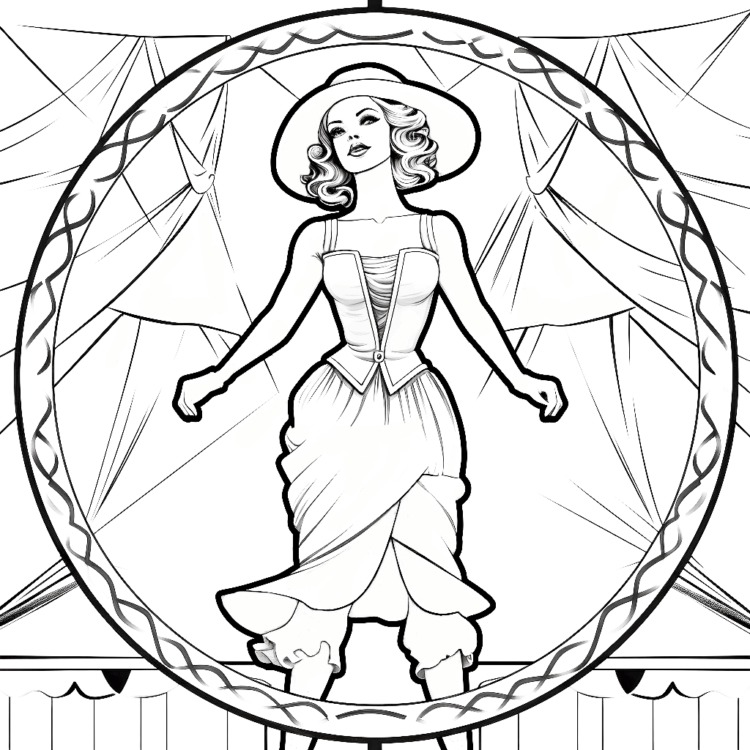 Asistente del mago de los dibujos para colorear