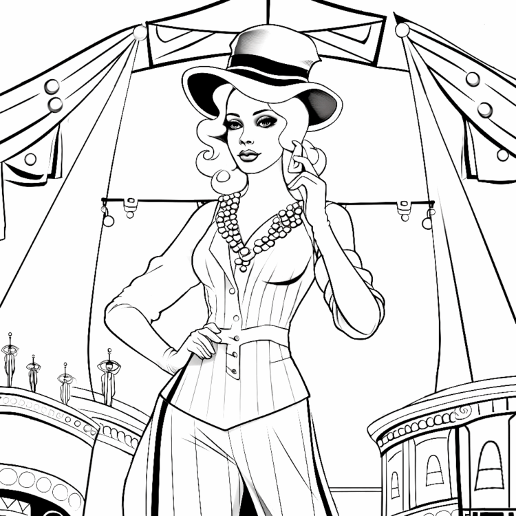 Coloring picture magician