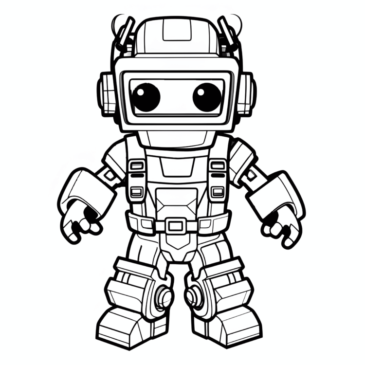 Mystical magician Roblox coloring page