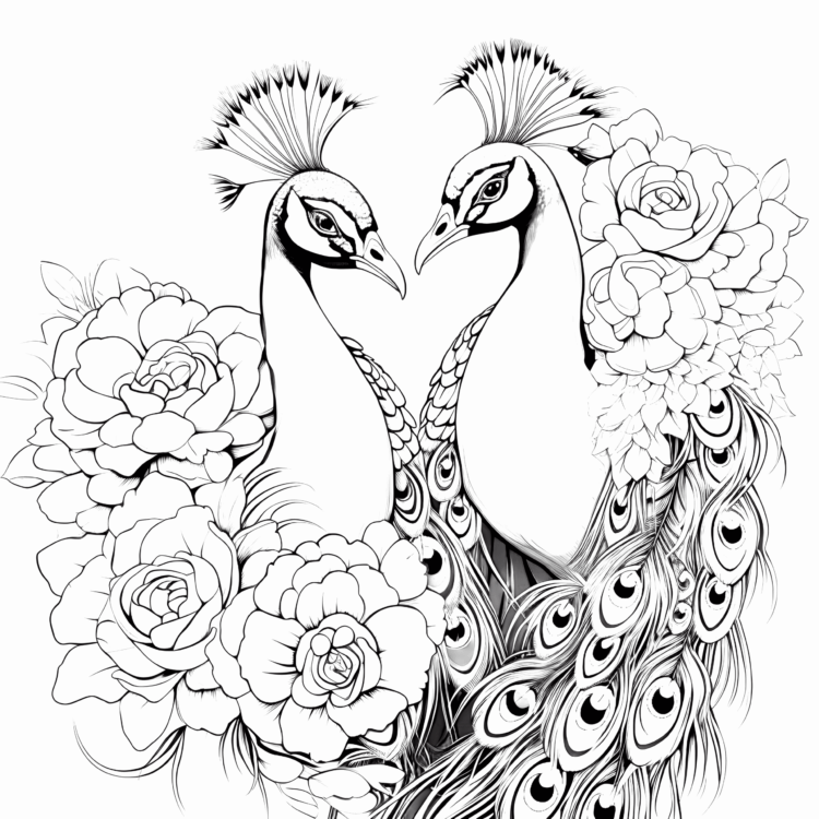 Dibujo para colorear de Carnaval