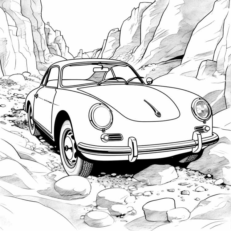 Abenteuerlicher Porsche