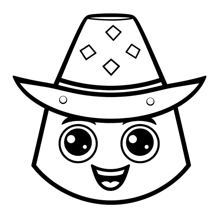 Dibujo para colorear Relajado Fácil