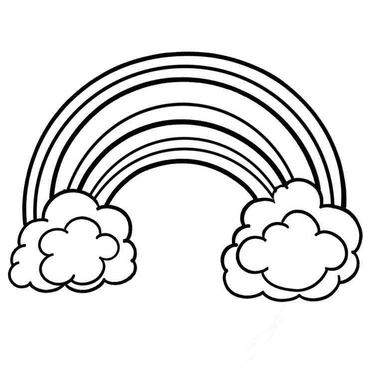 Dibujo para colorear fácil