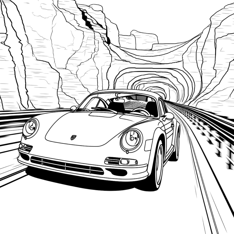 Powerful Porsche
