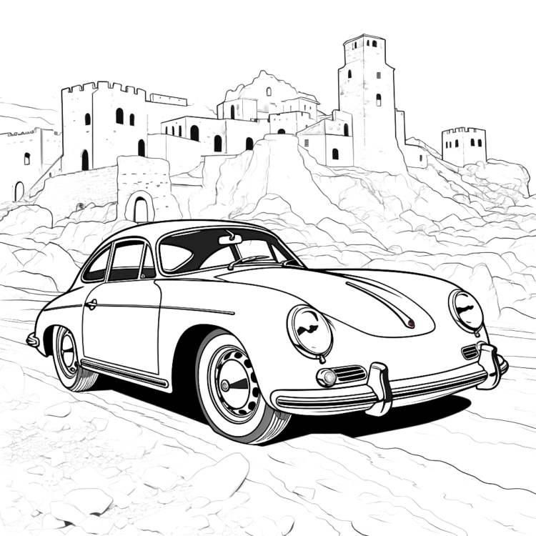 Castillo y Porsche