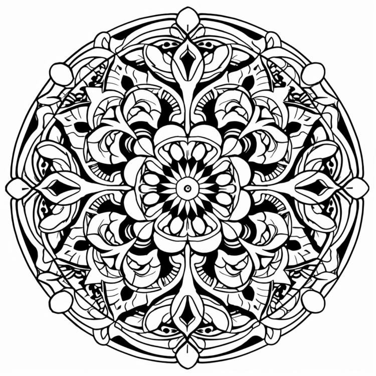 Dibujo para colorear pesado