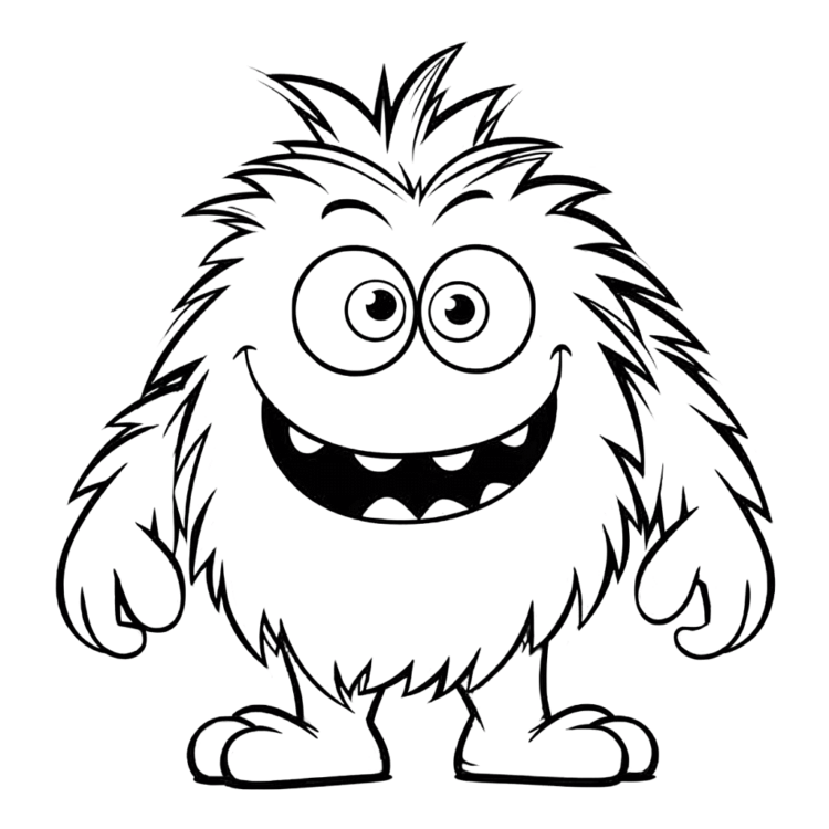 Coloring picture fun easy