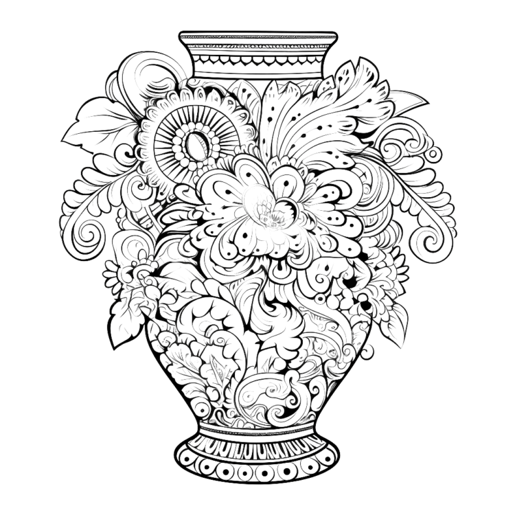 Dibujo para colorear Dibujos garabateados