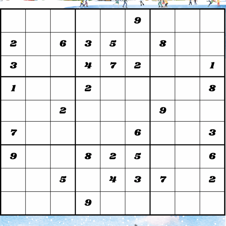 Schwer Ausdrucken Sudoku