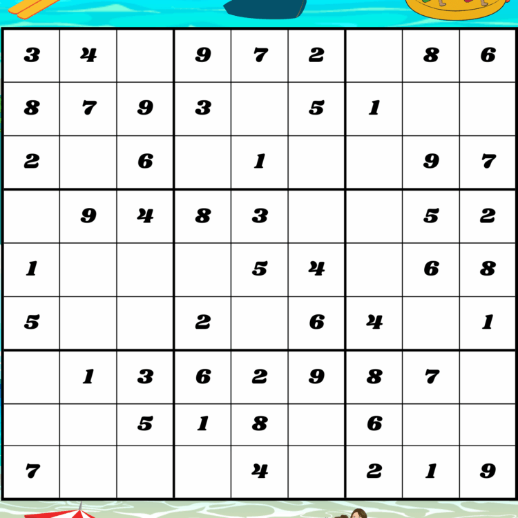Sudoku sehr leicht