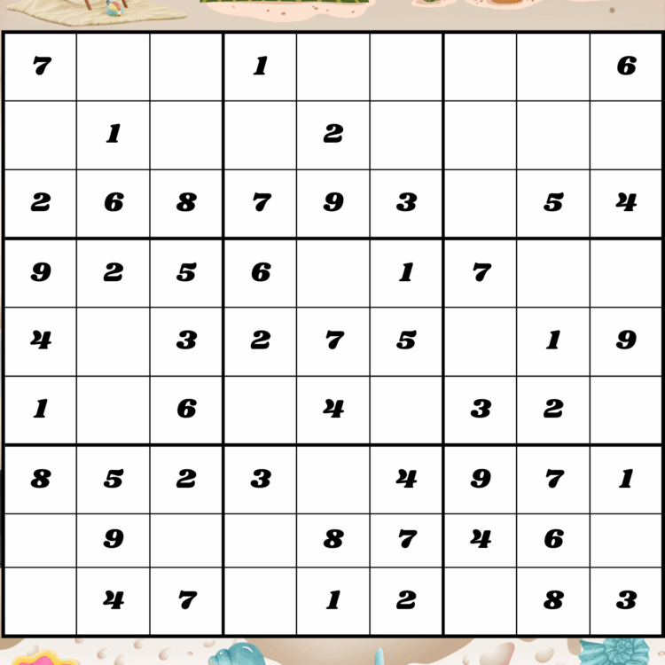 Sudoku zum Ausdrucken kostenlos