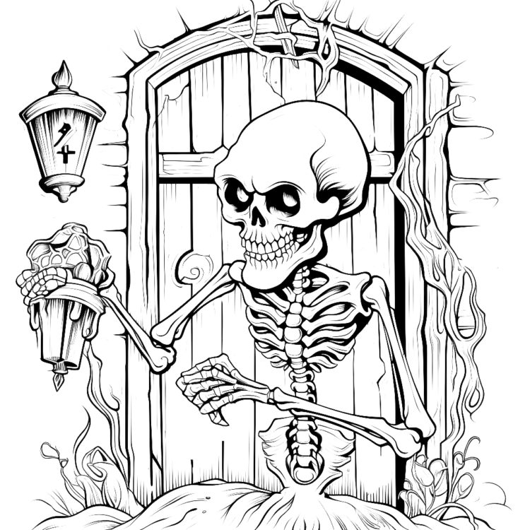 Coloring page Halloween coloring pages
