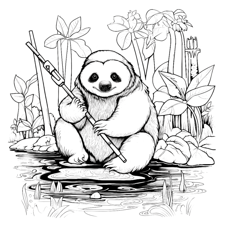 Sloth Mandala
