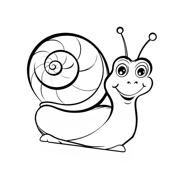 Malvorlage Schnecke