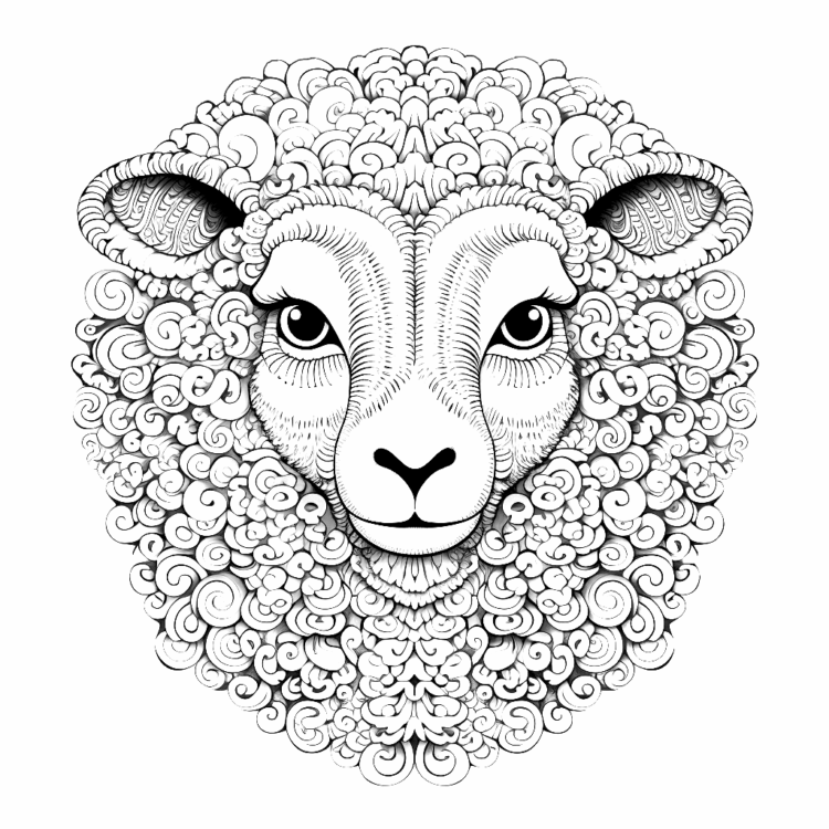Mandala de la oveja