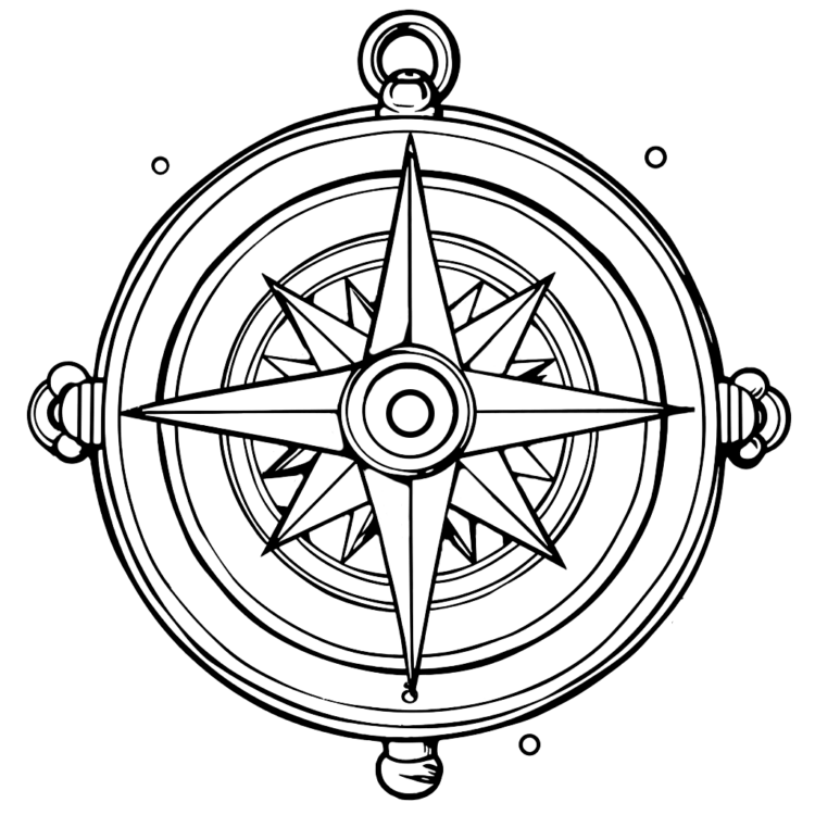 Dibujo para colorear sol estrella