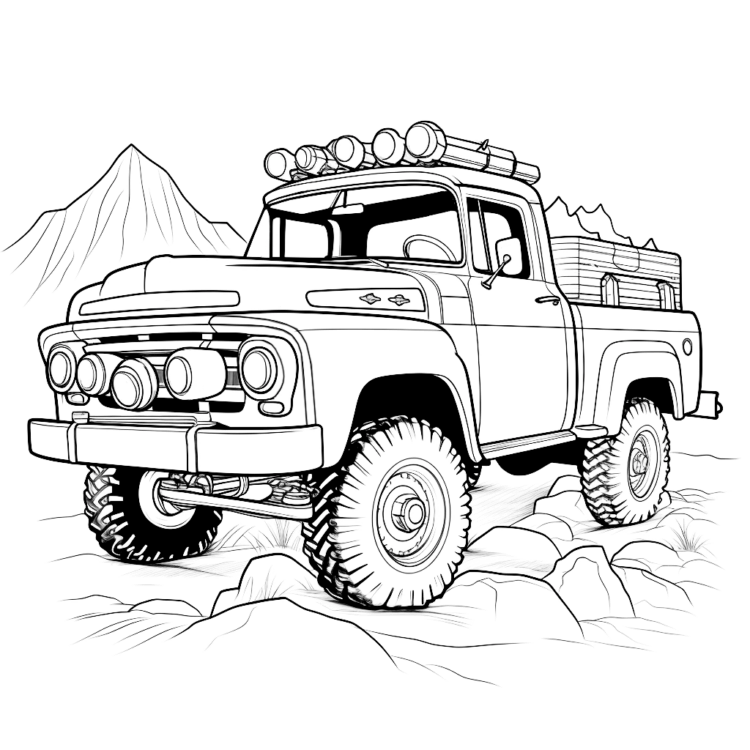 Coloring picture pick-up service