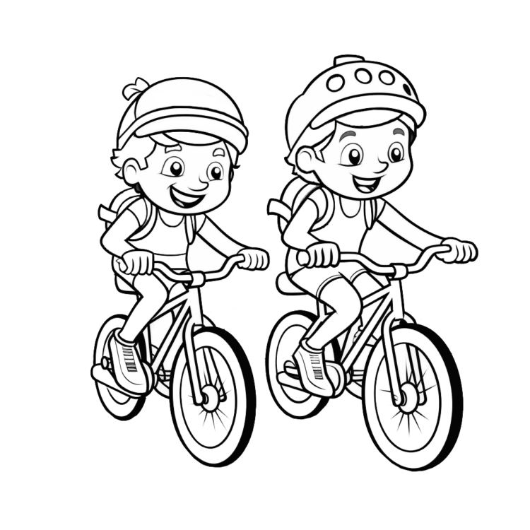 Friendship coloring page