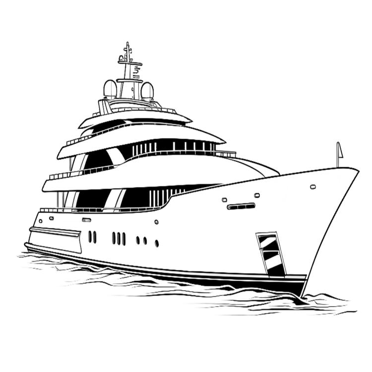 Coloring picture marina