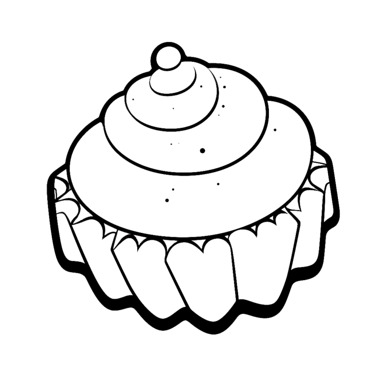Mini cookies coloring page