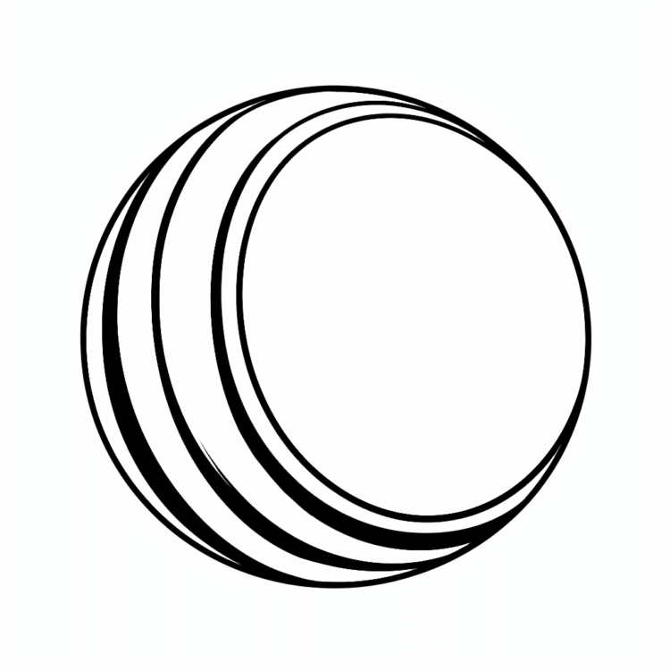 Coloring picture polo ball