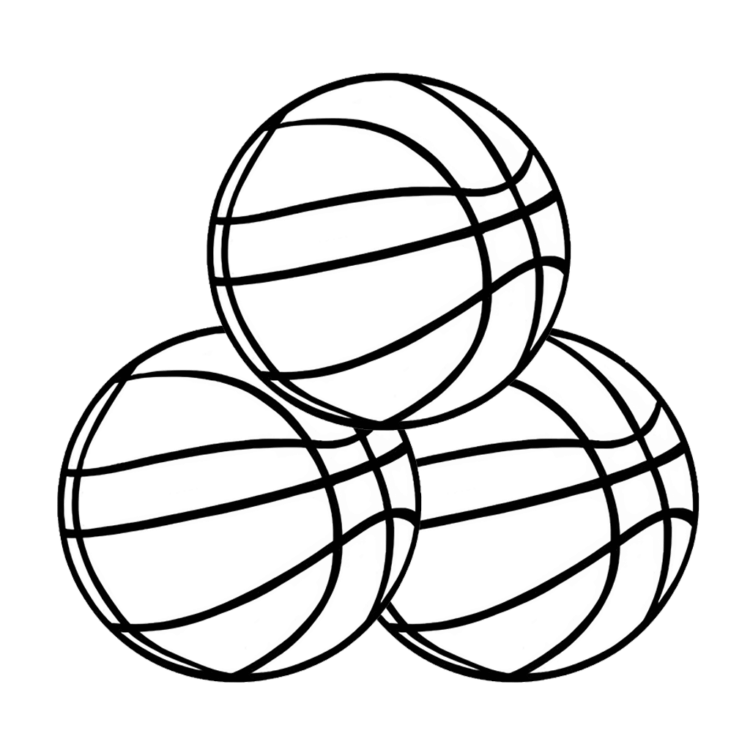 Dibujos para colorear de Bolas para imprimir