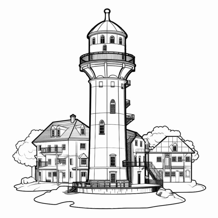 Malvorlagen Turm