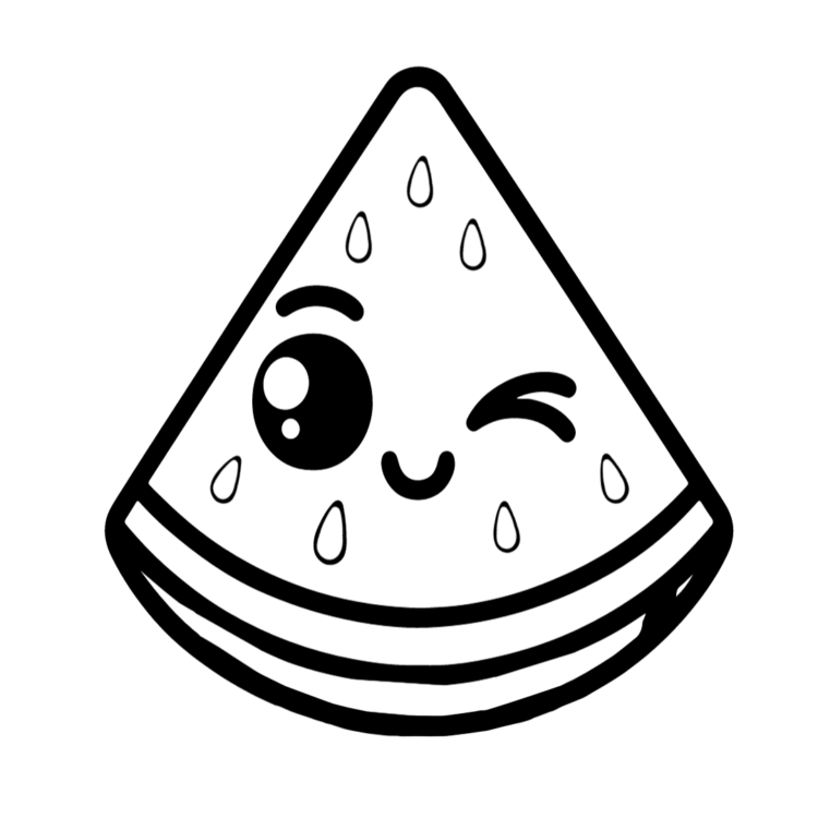 Dibujo para colorear forma de triángulo