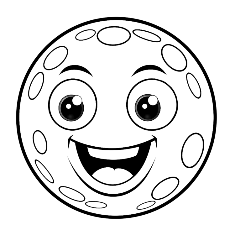 Coloring picture Simple circles