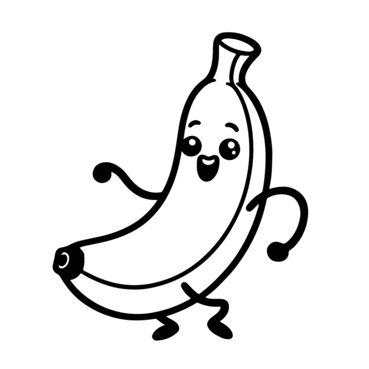 Coloring picture Simple lines