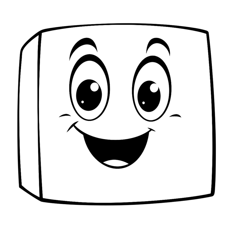 Coloring picture Minimalist shapes