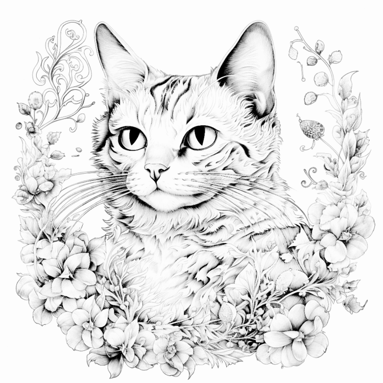 Dibujo para colorear Pelo Corto Americano