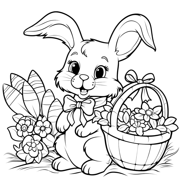 Coloring page Easter coloring pages