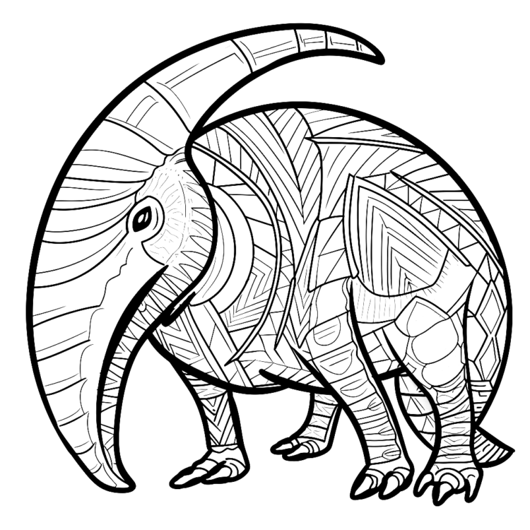 Dibujo para colorear dibujo oso hormiguero