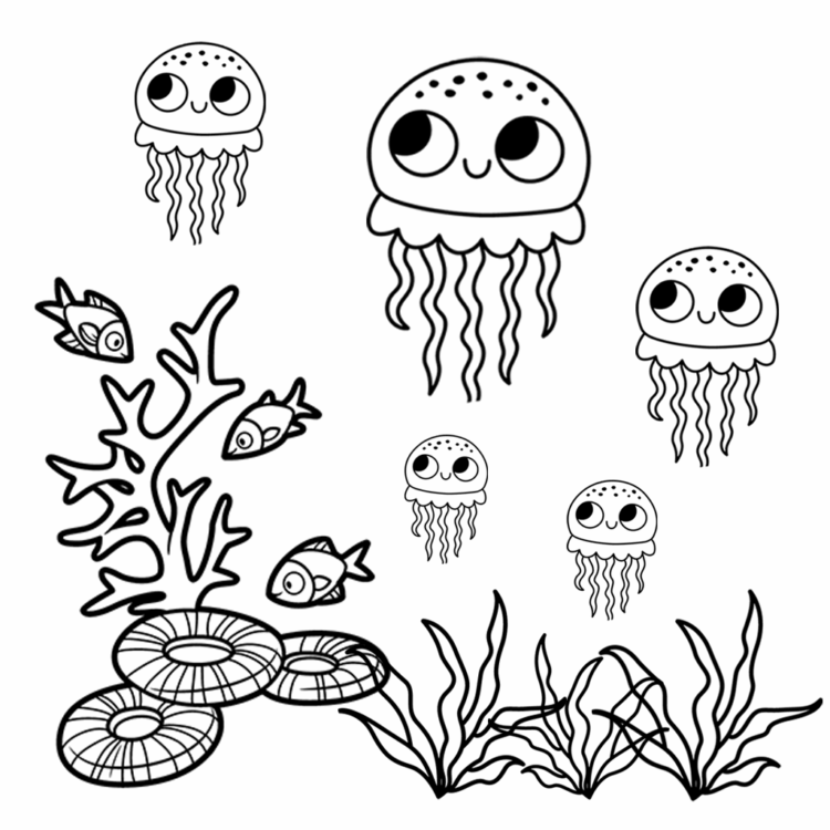 Happy jellyfish