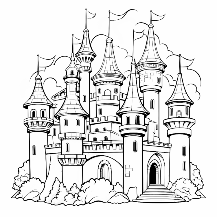 Dibujo para colorear Steinburg