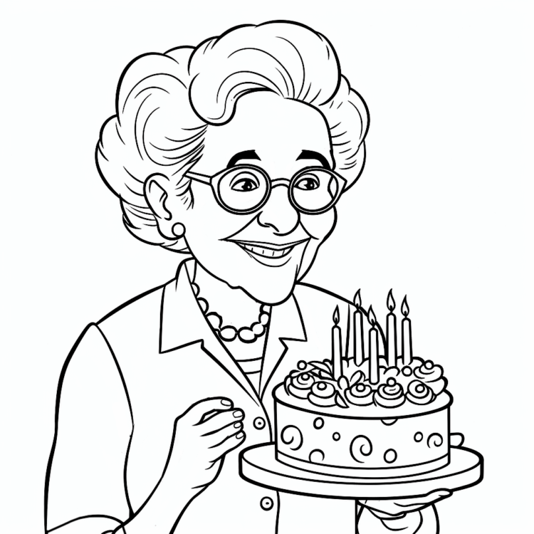Cumpleaños de la abuela