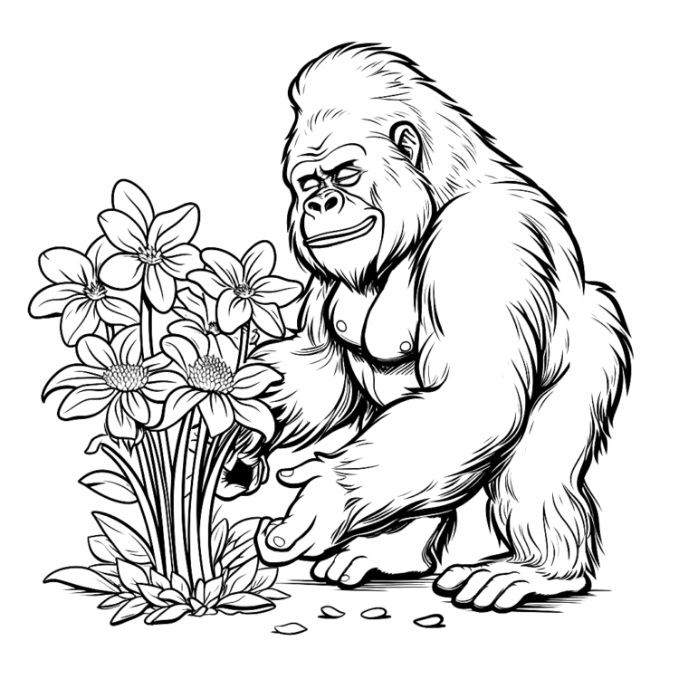 Gorilla-Mandala