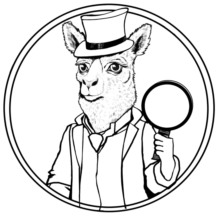 Lama kostenlose Ausmalbilder