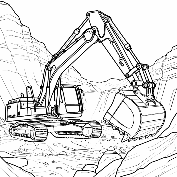 Coloring picture grave machine