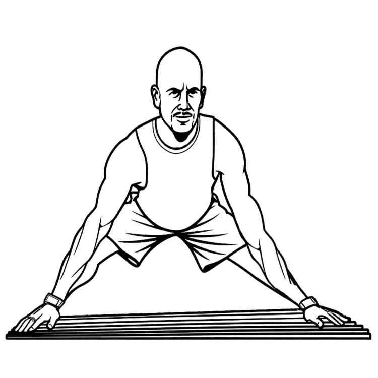 Dibujo para colorear Calma Yoga