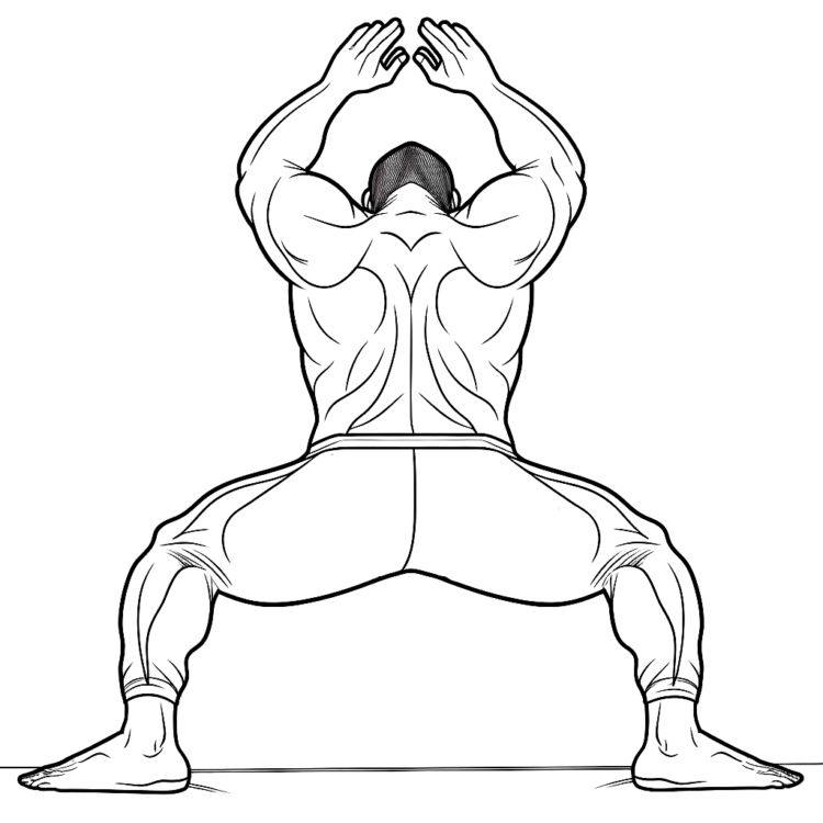 Ausmalbild Zenith Yoga