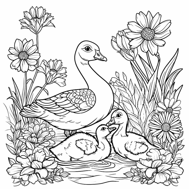 Goose Mandala