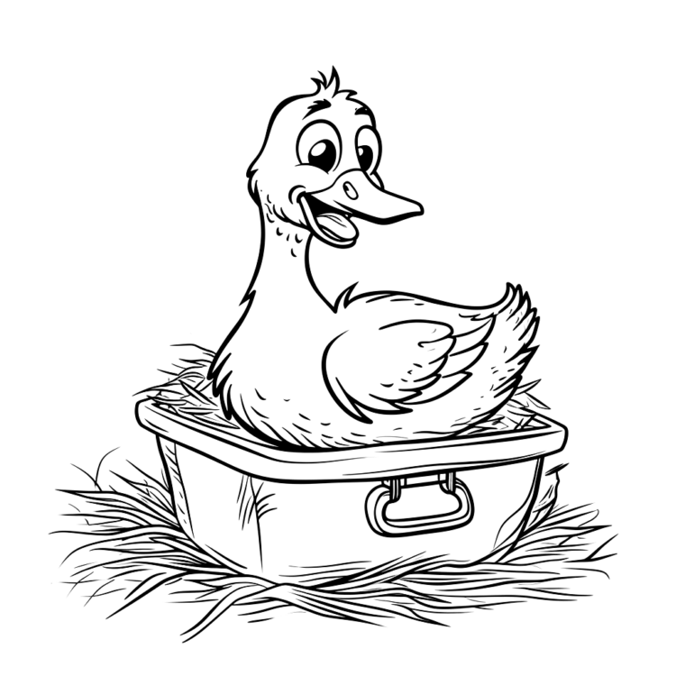 Goose template to print out